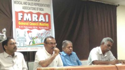 Santanu Chaterjee, General Secretary Speaking in the Press Meeting
