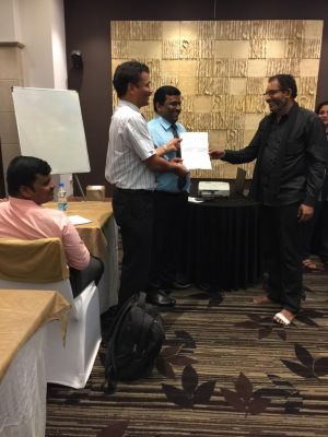 Memorandum Submission during company meeting
At Telangana on 5 December 2018

